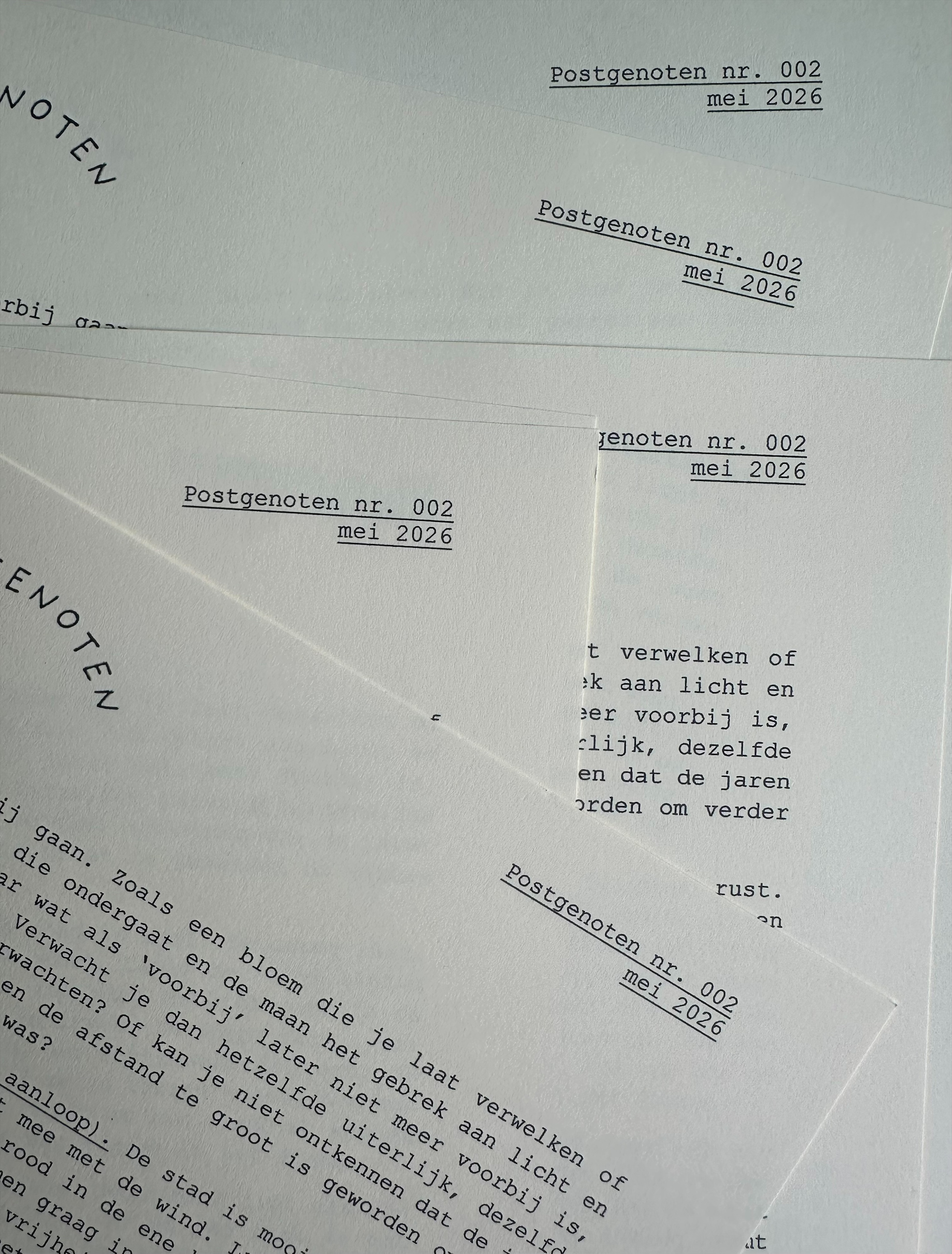 Brief nº 002 — overzicht